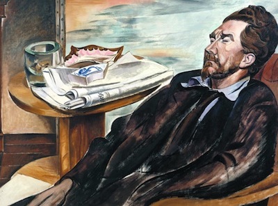 Ezra Pound 1939 by Wyndham Lewis 1882-1957