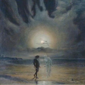 Shields, Frederick James, 1833-1911; Hamlet and the Ghost