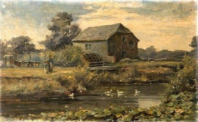 Hodder, Albert, 1845-1911; Bolling Mill near the Brewery, Bridport, Dorset