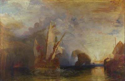 Turner, Joseph Mallord William, 1775-1851; Ulysses deriding Polyphemus- Homer's Odyssey
