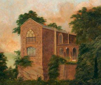 Sadler, John, 1843-1908; The Anchorite's Cell, Chester