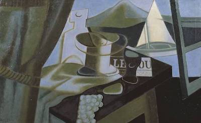 Overlooking the Bay 1921 by Juan Gris 1887-1927