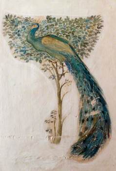 Burne-Jones, Edward, 1833-1898; A Peacock