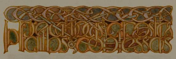 Knox, Archibald, 1864-1933; 'In preachings of apostles faiths of confessors'