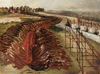 Richards, Albert, 1919-1945; Anti-Tank Ditch