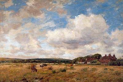 Charles, James, 1851-1906; Sussex Downs